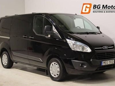Svart Begagnad 2016 Ford Transit Custom Van | 99 900 kr (Marknadspris)