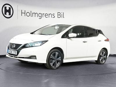 Vit Begagnad 2021 Nissan Leaf 360º Halvkombi | 199 900 kr (Marknadspris)