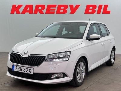 Begagnad Skoda Fabia 95 HK (69 kW) 2021 Vit Halvkombi