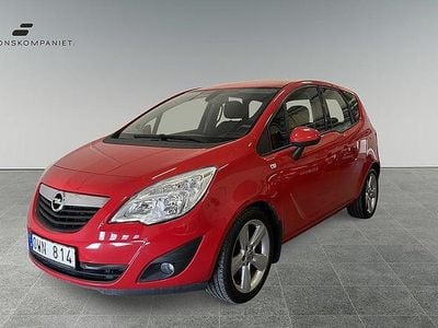 Begagnad Opel Meriva Enjoy 140 HK (102 kW) 2010 Röd Minibuss