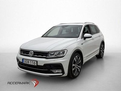 Begagnad VW Tiguan R-line 190 HK (139 kW) 2017 Vit SUV