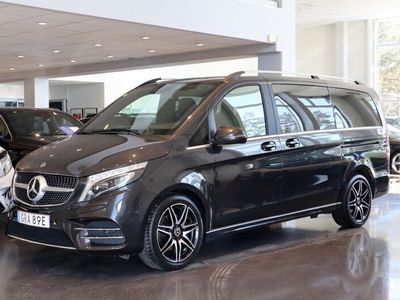 begagnad Mercedes V300 3.1t 9G-Tronic Lång AMG Burmester Värma