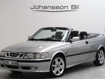 Ljusgrå Begagnad 2001 Saab 9-3 Cabriolet Cab | 94 900 kr