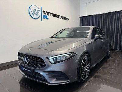Begagnad Mercedes A180 AMG 136 HK (100 kW) 2019 Grå metallic