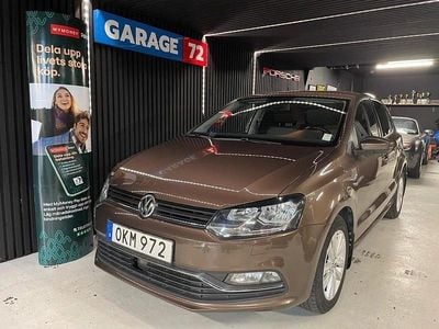 Begagnad VW Polo 90 HK (66 kW) 2016 Brun Halvkombi