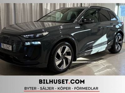 Begagnad Audi Q6 e-tron S-Line 285 kW (388 HK) 2024 Grå SUV