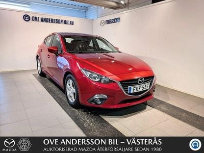 Röd Begagnad 2014 Mazda 3 Inclusive Halvkombi | 124 500 kr (Lite dyr)