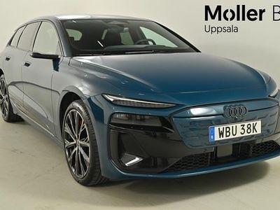 Malpeloblå metallic Begagnad 2025 Audi A6 e-tron Performance Kombi | 769 000 kr (Lite dyr)