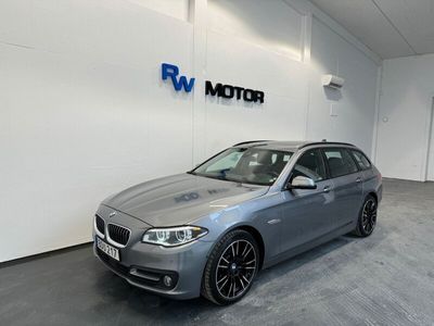 begagnad BMW 520 d xDrive 190hk Drag Skinn Navi Pano HUD B-Kam H/K