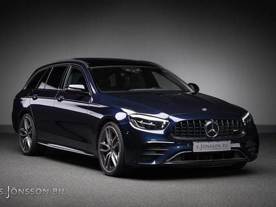 Begagnad Mercedes E53 AMG AMG 435 HK (319 kW) 2022 Nautic blue metallic Kombi