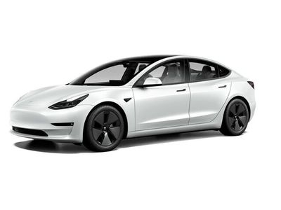 begagnad Tesla Model 3 Long Range AWD vit interiör drag v-hjul 5,99%