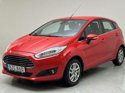 Röd Begagnad 2016 Ford Fiesta Titanium | 62 800 kr (Bra pris)