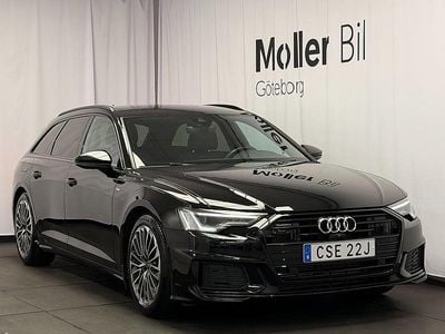 Brilliantsvart Begagnad 2021 Audi A6 S-Line Kombi | 359 900 kr (Bra pris)