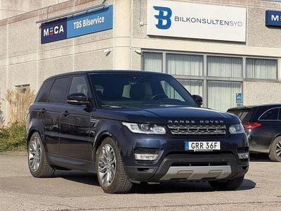 Begagnad Land Rover Range Rover Sport HSE 306 HK (225 kW) 2017 Mörkblå SUV
