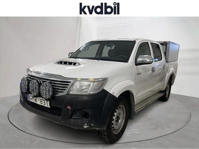 Begagnad Toyota HiLux 171 HK (125 kW) 2013 Vit Pickup