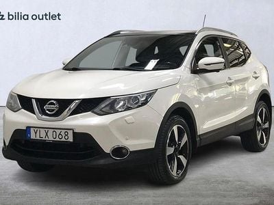 Vit Begagnad 2017 Nissan Qashqai 360º SUV | 114 900 kr (Marknadspris)
