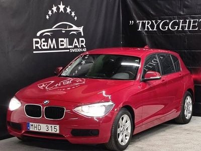 Röd Begagnad 2012 BMW 116 Comfort Edition Halvkombi | 74 800 kr (Marknadspris)