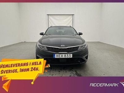Svart Begagnad 2018 Kia Optima GT-Line Kombi | 199 800 kr (Marknadspris)