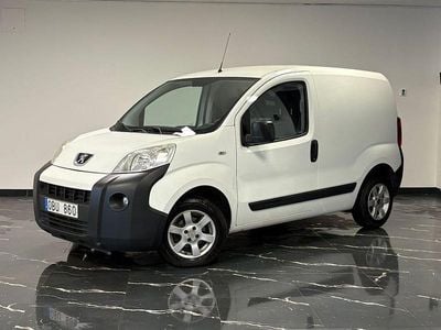 Vit Begagnad 2013 Peugeot Bipper Minibuss | 48 000 kr (Lite dyr)