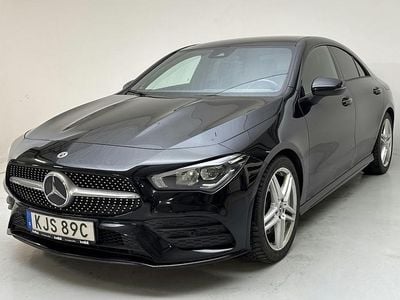 Svart Begagnad 2021 Mercedes CLA200 AMG line Sportkupé | 285 000 kr (Superpris)