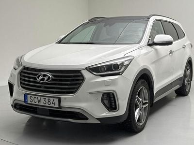 Vit Begagnad 2018 Hyundai Grand Santa Fe Premium SUV | 164 800 kr (Superpris)
