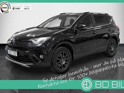 Svartmetallic Begagnad 2018 Toyota RAV4 Hybrid Executive SUV | 228 900 kr (Bra pris)