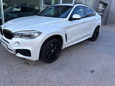 Begagnad BMW X6 M Sport 313 HK (230 kW) 2019 Mineralwhite SUV