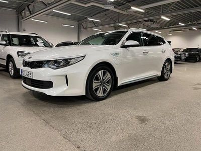 Begagnad Kia Optima Sport 205 HK (150 kW) 2017 Vit Kombi