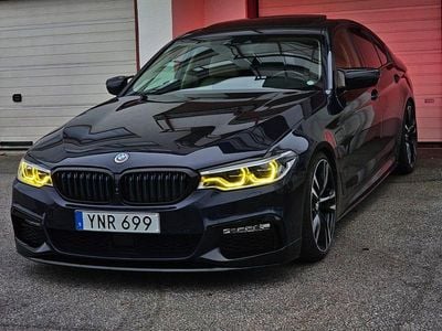 Imperialblue brilliant metallic Begagnad 2018 BMW 530 Sedan | 359 000 kr
