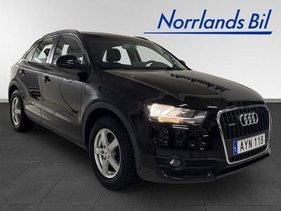 Brilliantsvart Begagnad 2012 Audi Q3 Design SUV | 123 000 kr (Lite dyr)
