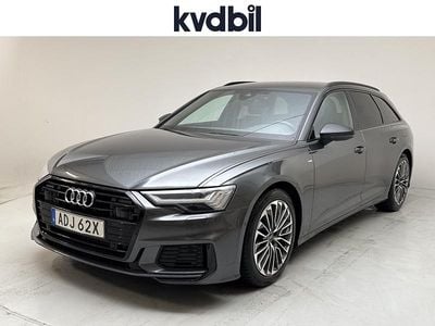 Grå Begagnad 2021 Audi A6 S-Line Kombi | 349 000 kr (Bra pris)
