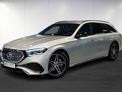 Begagnad Mercedes E300 AMG line 313 HK (230 kW) 2025 Silver Kombi