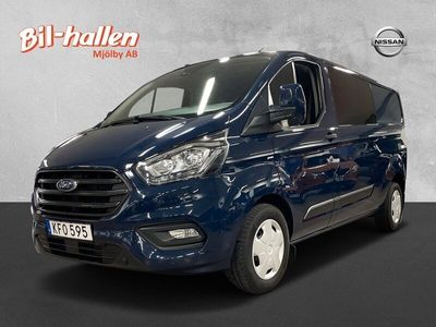 begagnad Ford Transit Custom 340 Crew Van 2.0 Ecoblue Man 2020, Minibuss