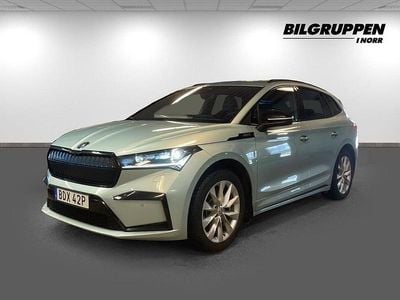 Begagnad Skoda Enyaq iV SportLine 194 kW (265 HK) 2022 Silver SUV