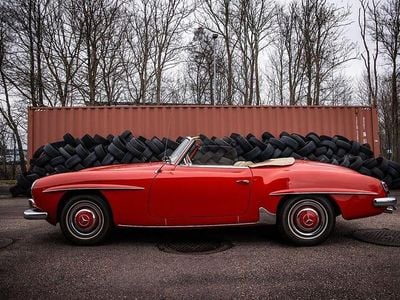 Vit Begagnad 1959 Mercedes 190 Sedan | 2 249 000 kr