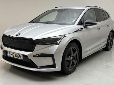 Begagnad Skoda Enyaq iV SportLine 194 kW (265 HK) 2022 Silver SUV