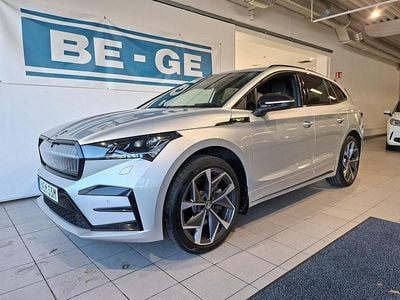 Silver Begagnad 2024 Skoda Enyaq iV RS SUV | 579 900 kr (Dyr)