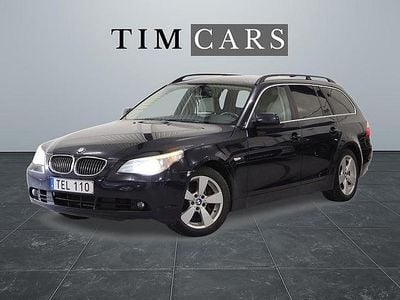 Blå Begagnad 2006 BMW 525 Kombi | 69 999 kr (Dyr)