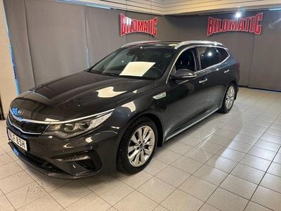 Begagnad Kia Optima Plus 205 HK (150 kW) 2019 Platinum graphite metallic Kombi