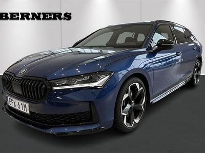 Begagnad Skoda Superb 2025 Blå Kombi