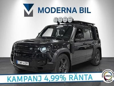 Svart Begagnad 2021 Land Rover Defender Black Edition SUV | 949 900 kr (Dyr)