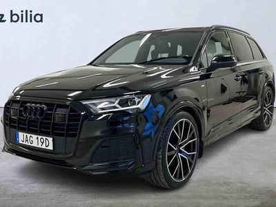 Svart Begagnad 2022 Audi Q7 SUV | 688 500 kr