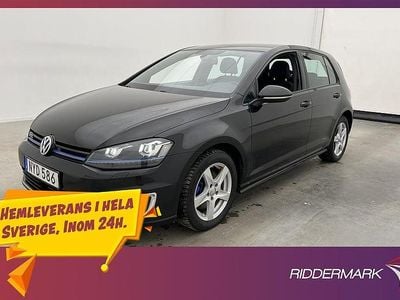 Begagnad VW Golf VII GTE 204 HK (150 kW) 2016 Svart Halvkombi