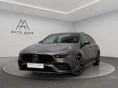 Grå Begagnad 2020 Mercedes CLA35 AMG Shooting Brake AMG Kombi | 399 900 kr