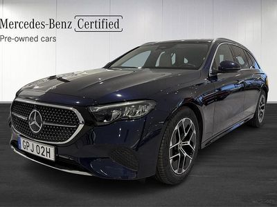 Begagnad Mercedes E200 Avantgarde 204 HK (150 kW) 2024 Mörkblå (blue) Kombi