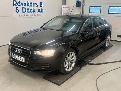 Begagnad Audi A5 Sportback Comfort 170 HK (125 kW) 2012 Svart Halvkombi