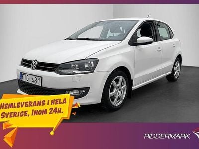 Begagnad VW Polo 90 HK (66 kW) 2012 Vit Halvkombi