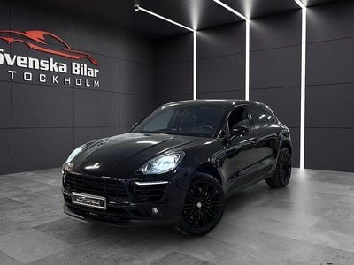 Svart Begagnad 2016 Porsche Macan S SUV | 334 900 kr