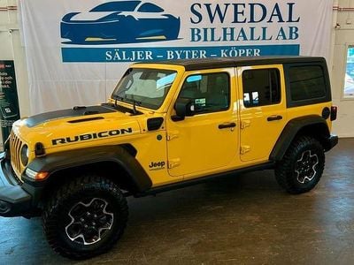 Begagnad Jeep Wrangler Rubicon 380 HK (279 kW) 2021 Gul SUV
