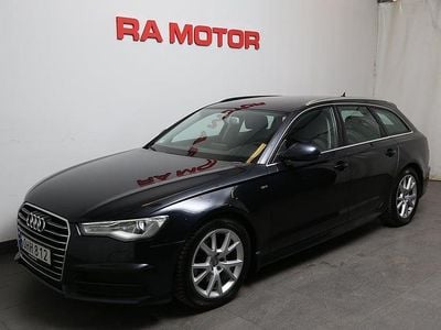Blå (moonlight blue metallic) Begagnad 2016 Audi A6 Sport Kombi | 199 900 kr (Marknadspris)
